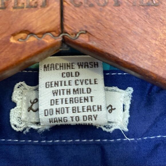 Love Notes Plaid Hi Low Button Down Shirt - Picture 4 of 6